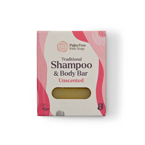 Palm Free Irish Soap Shampoo & Body Bar - Unscented