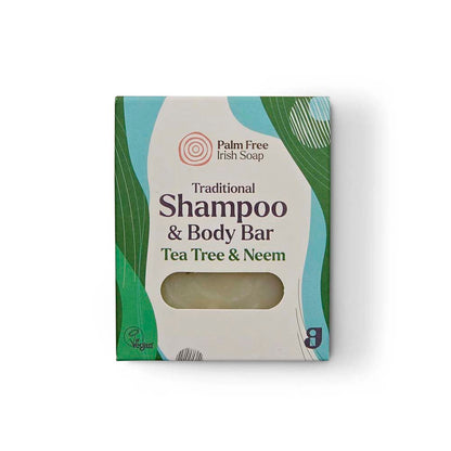 Palm Free Irish Soap Shampoo &amp; Body Bar - Tea Tree &amp; Neem