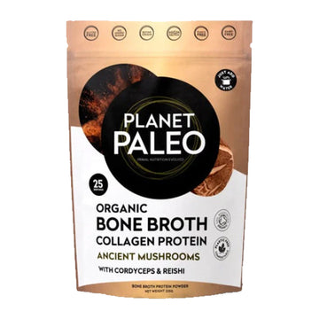 Planet Paleo Organic Bone Broth Collagen Protein - Ancient Mushrooms