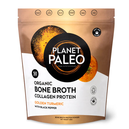 Planet Paleo Organic Bone Broth - Golden Turmeric