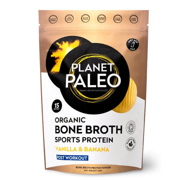 Planet Paleo Organic Bone Broth Vanilla and Banana