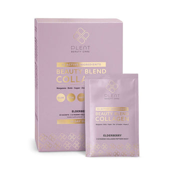 Plent Beauty Blend Collagen Elderberry Sachets box
