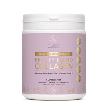 Plent Beauty Blend Collagen Elderberry tub