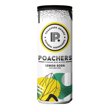 Poachers Lemon Soda with Irish Mint
