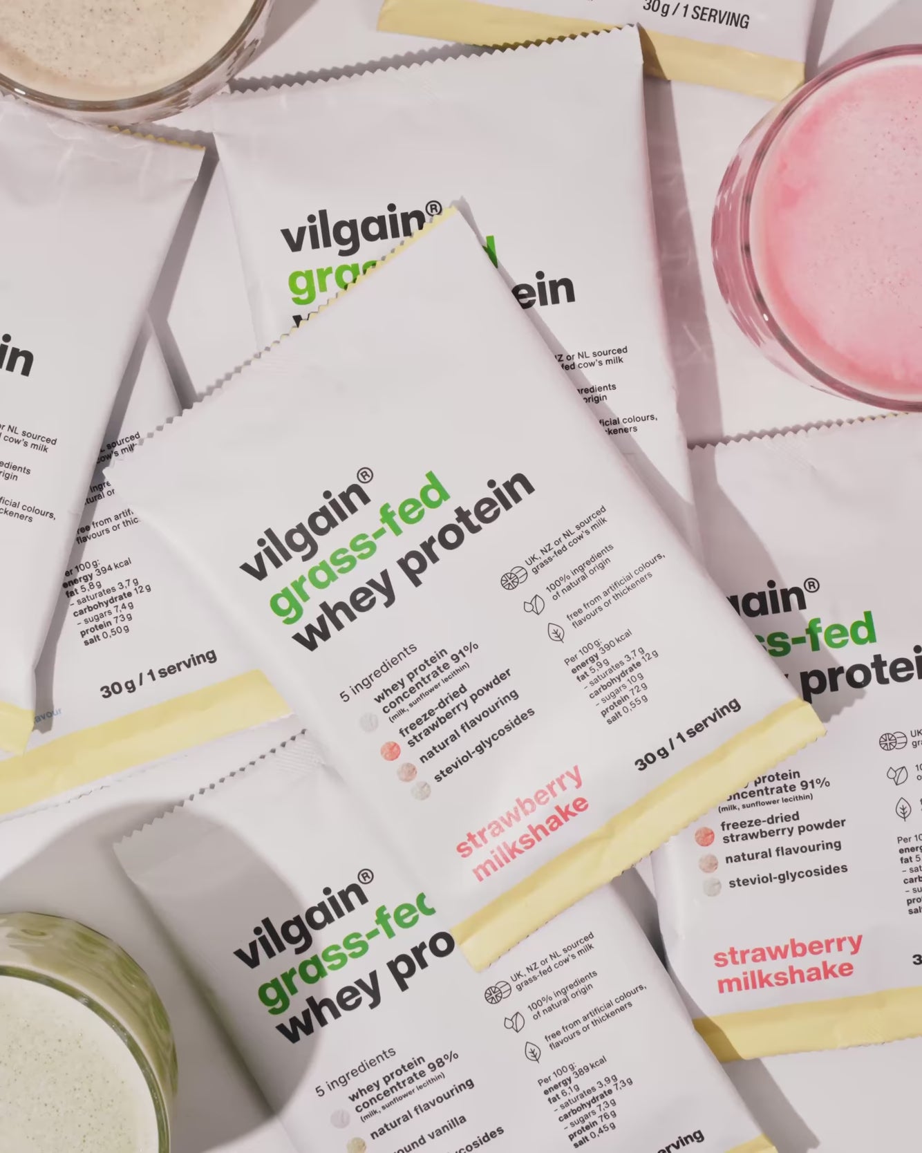 Vilgain Grass Fed Whey Protein 