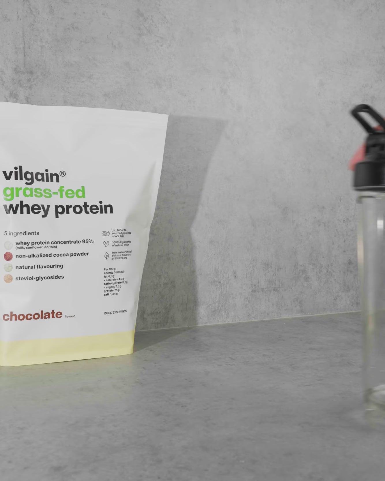 Vilgain Grass Fed Whey Protein 