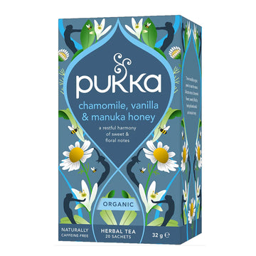 Pukka Organic Chamomile, Vanilla &amp; Manuka Honey