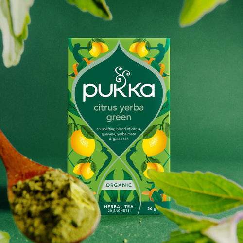 Pukka Citrus Yerba Green Tea