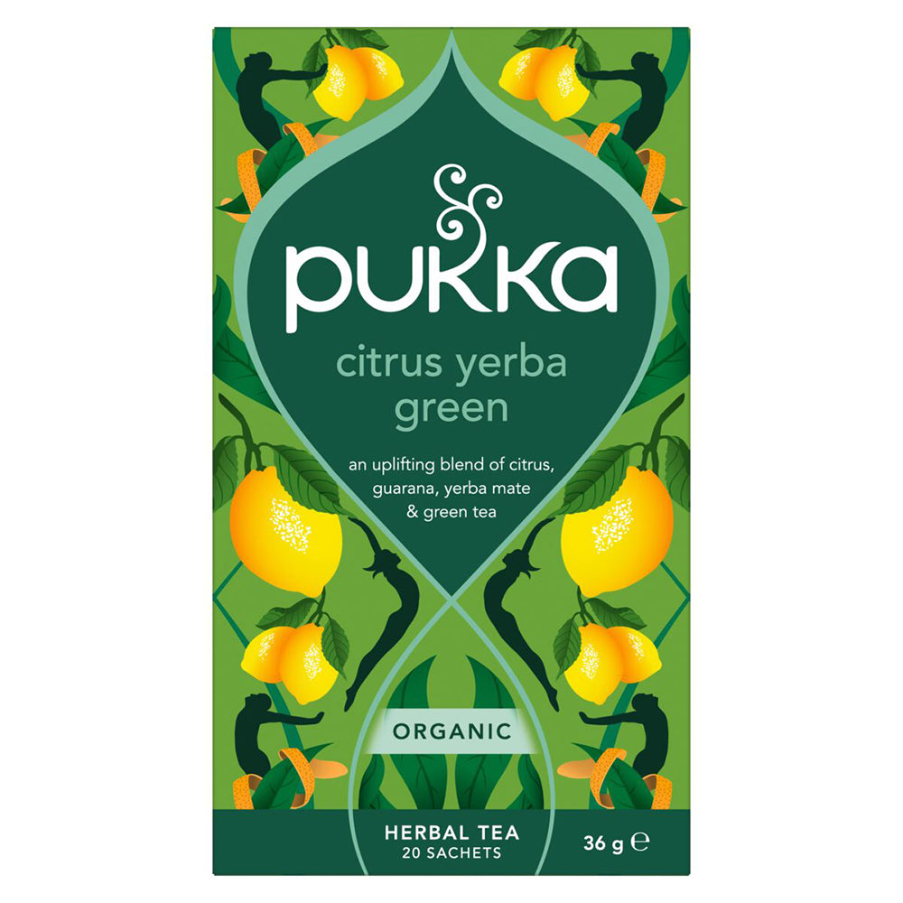 Pukka Citrus Yerba Green Tea