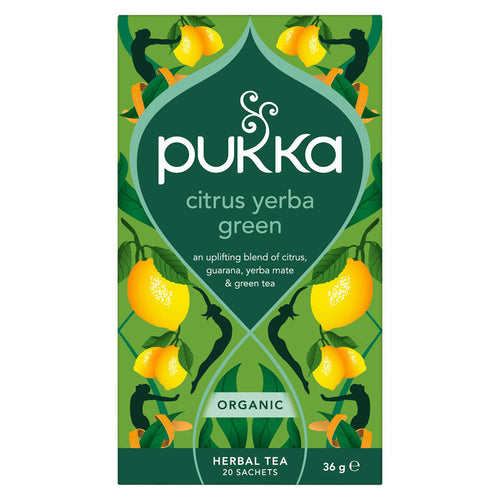 Pukka Citrus Yerba Green Tea