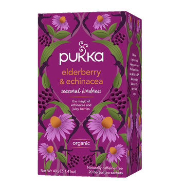 Pukka Organic Elderberry &amp; Echinacea Tea