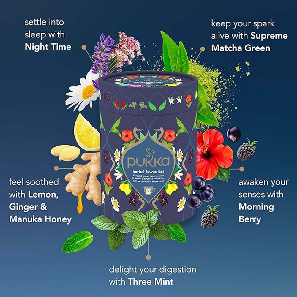 Pukka Herbal Favourites 30 teabags