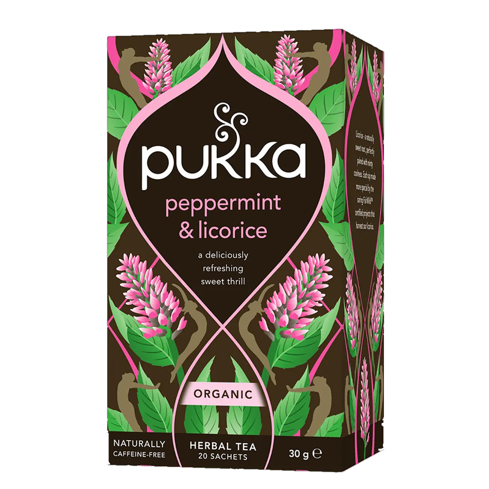 Pukka Organic Peppermint &amp; Licorice Tea