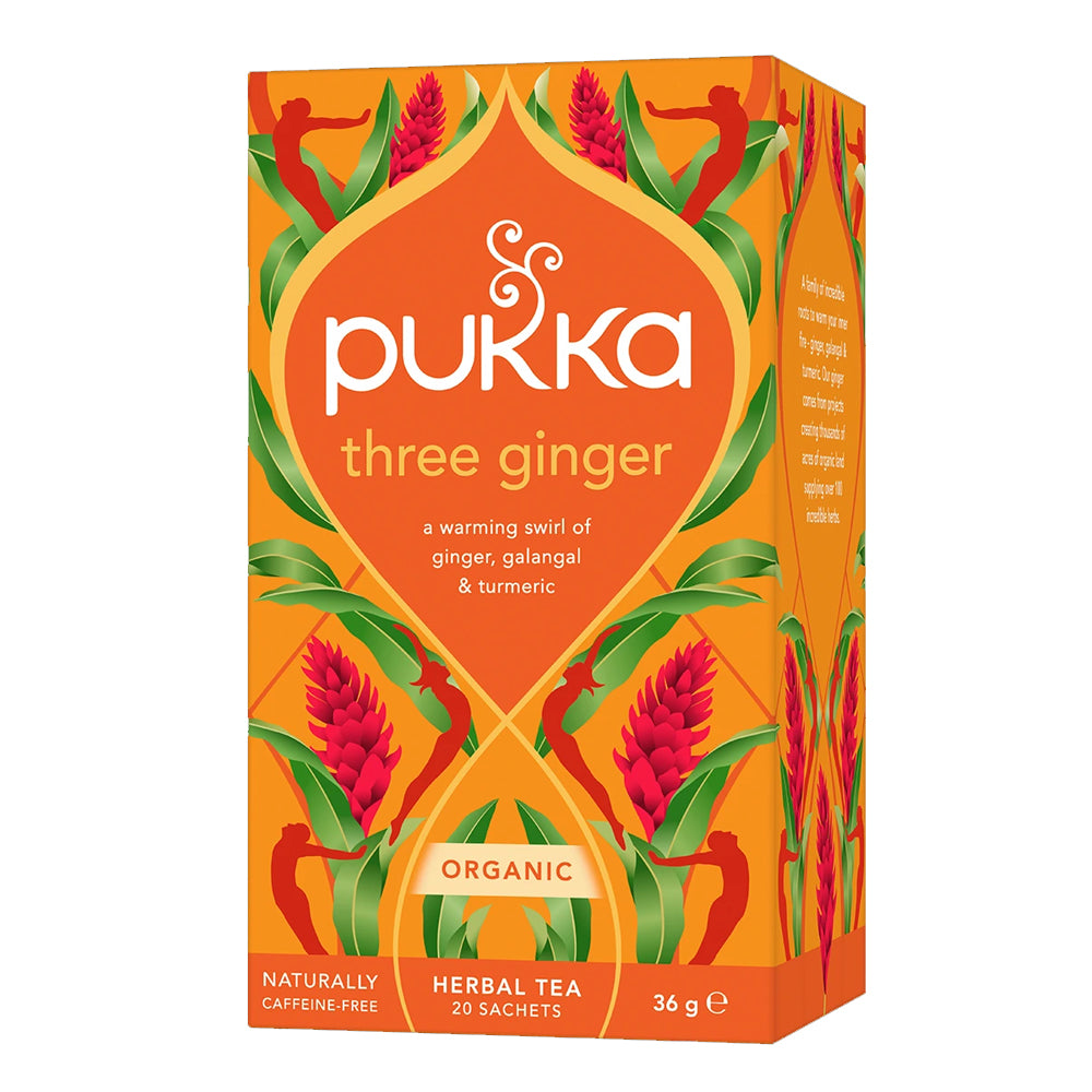 Pukka Organic Three Ginger Tea
