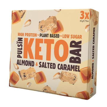 Pulsin Almond &amp; Salted Caramel Keto Bar