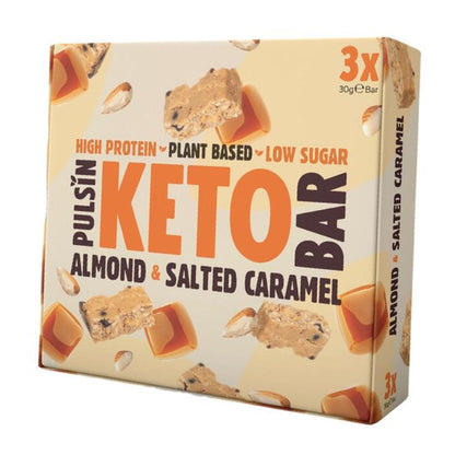 Pulsin Almond &amp; Salted Caramel Keto Bar