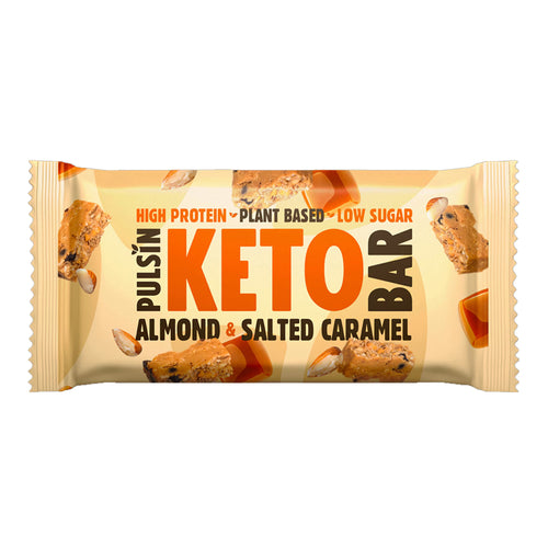 Pulsin Almond &amp; Salted Caramel Keto Bar