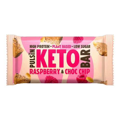 Pulsin Raspberry &amp;amp;&amp;nbsp;Choc Chip Keto Bar