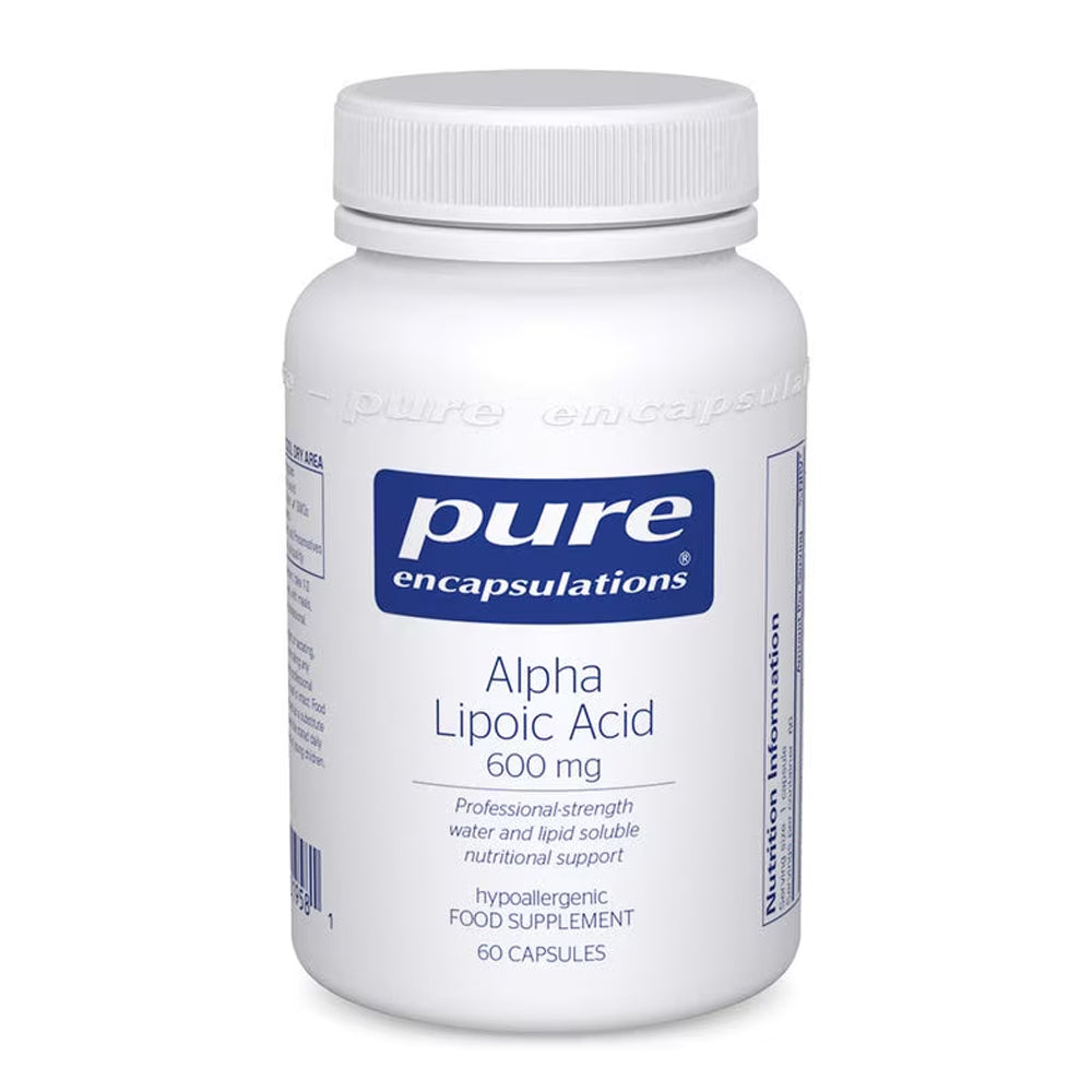 Pure Encapsulations Alpha Lipoic Acid 600mg