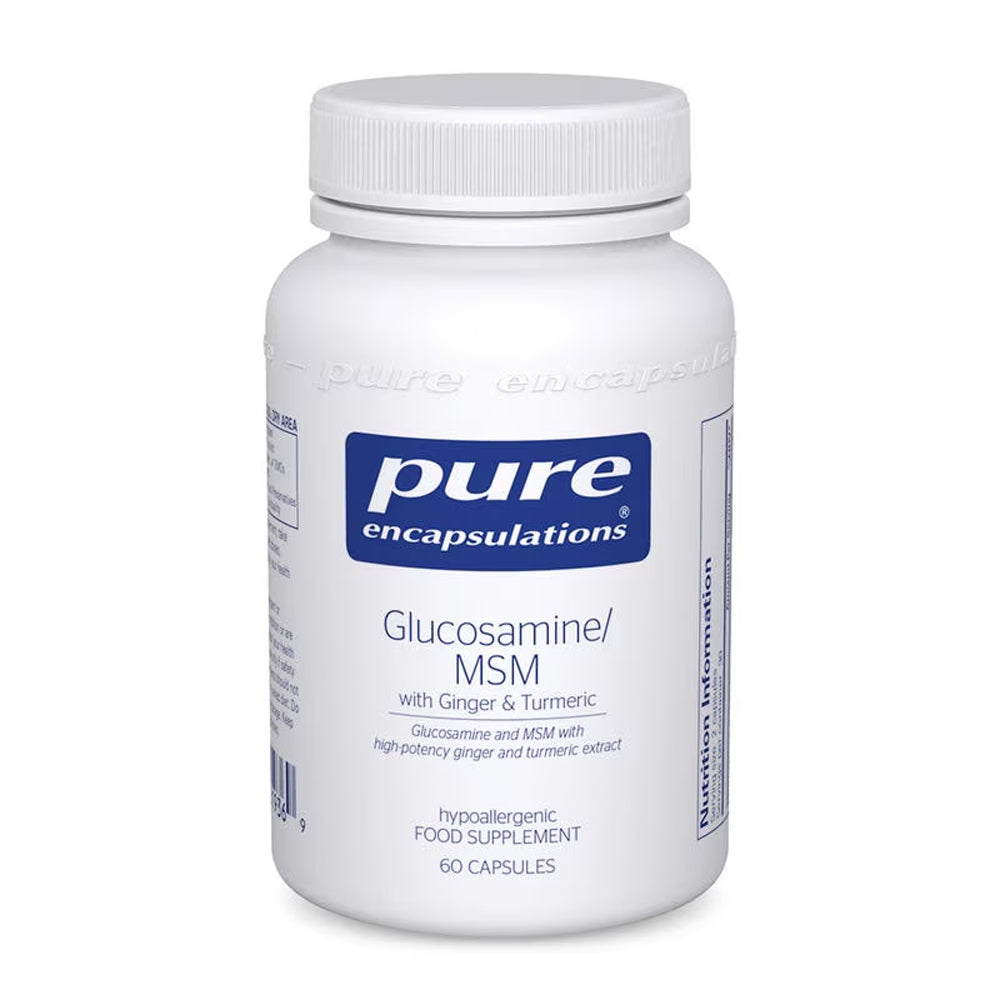 Pure Encapsulations Glucosamine/MSM with Ginger &amp; Turmeric 