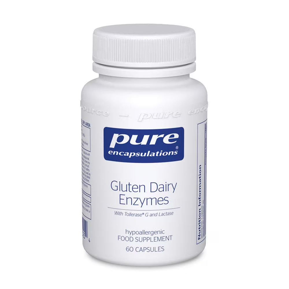 Pure Encapsulations Gluten Dairy Enzymes