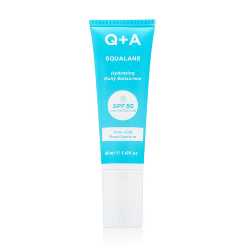 Q+A Squalane SPF 50 Hydrating Daily Sunscreen