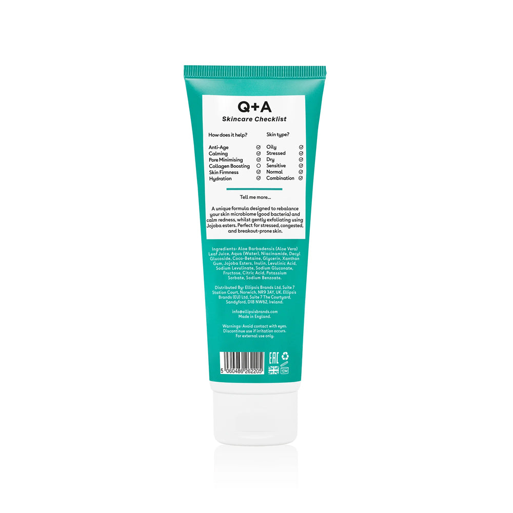 Q+A Niacinamide Gentle Exfoliating Cleanser Back