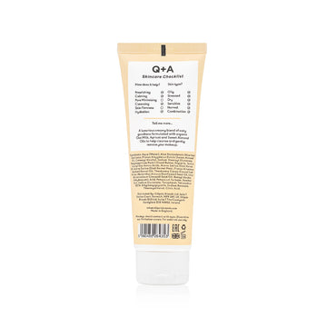 Q+A Oat Milk Cream Cleanser back