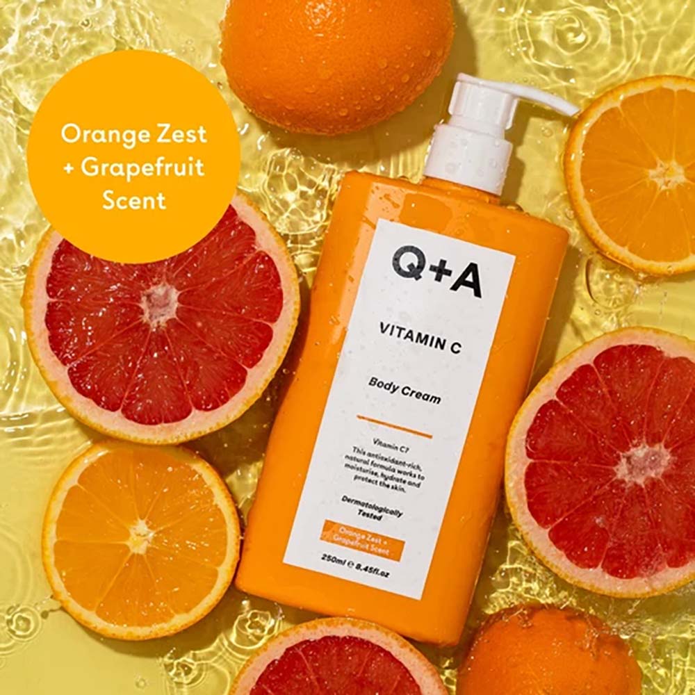 Q+A Vitamin C Body Cream scent