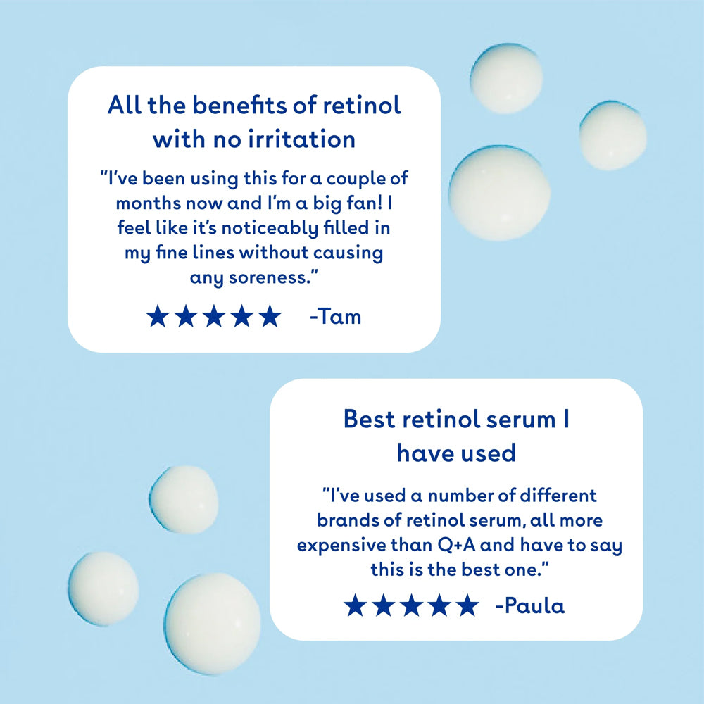 Q+A Retinol Facial Serum
