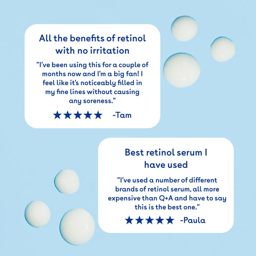 Q+A Retinol Facial Serum