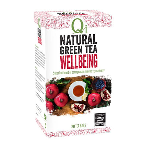 Qi Natural Green Tea - Wellbeing