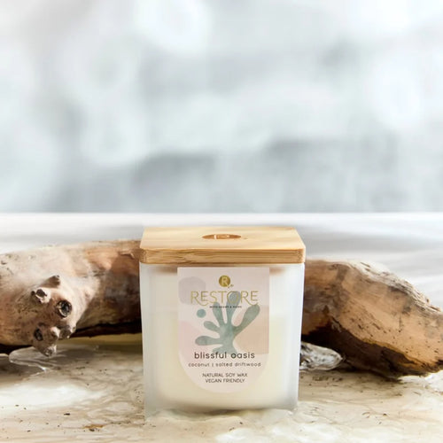 Restore Small Blissful Oasis Candle