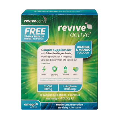 Revive Active Orange &amp; Mango + FREE 15 Day Omega Active