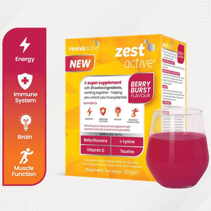 Revive Zest Active Berry Burst Flavour