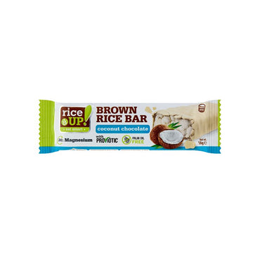 Rice Up Coconut White Chocolate Brown Rice Bar 18g