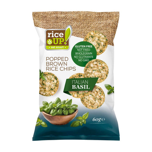 Rice Up Italian Basil Popped Brown Rice Chips