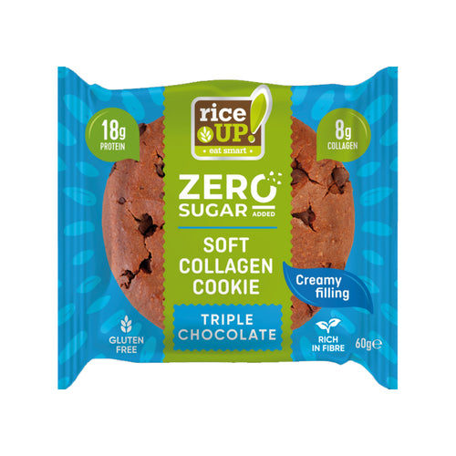 Rice Up Soft Collagen Cookie Triple Chocolate