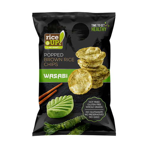 Rice Up Wasabi Popped Brown Rice Chips