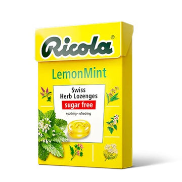 Ricola Lemon Mint Sugar Free Lozenges