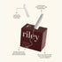 Riley organic cotton tampon packaging with features highlighted on a white background