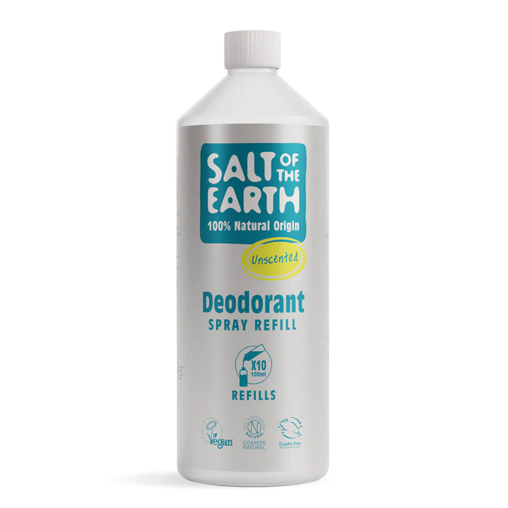 Salt Of The Earth Unscented Deodorant Spray Refill