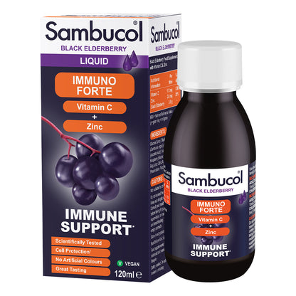 Sambucol Black Elderberry Extract Immuno Forte Liquid