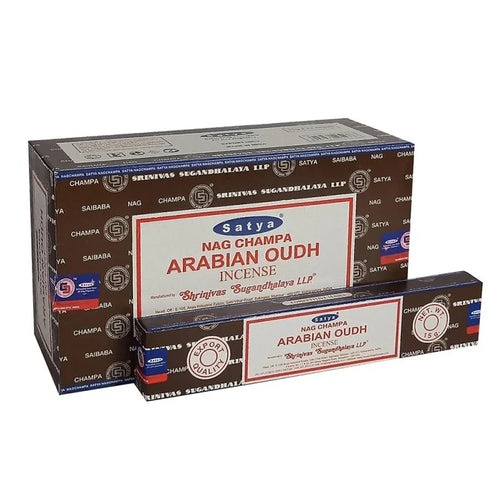 Satya Arabian Oodh Incense Sticks - Evergreen Healthfoods