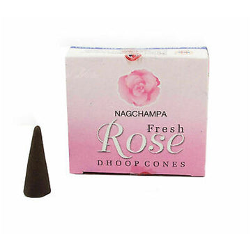 Satya Fresh Rose Incense Cones