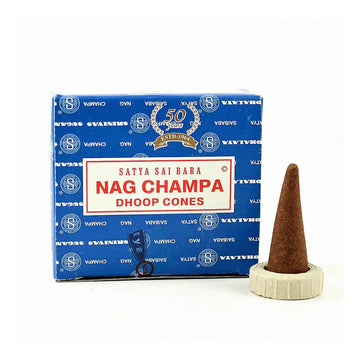 Satya Nag Champa Backflow Dhoop Cones