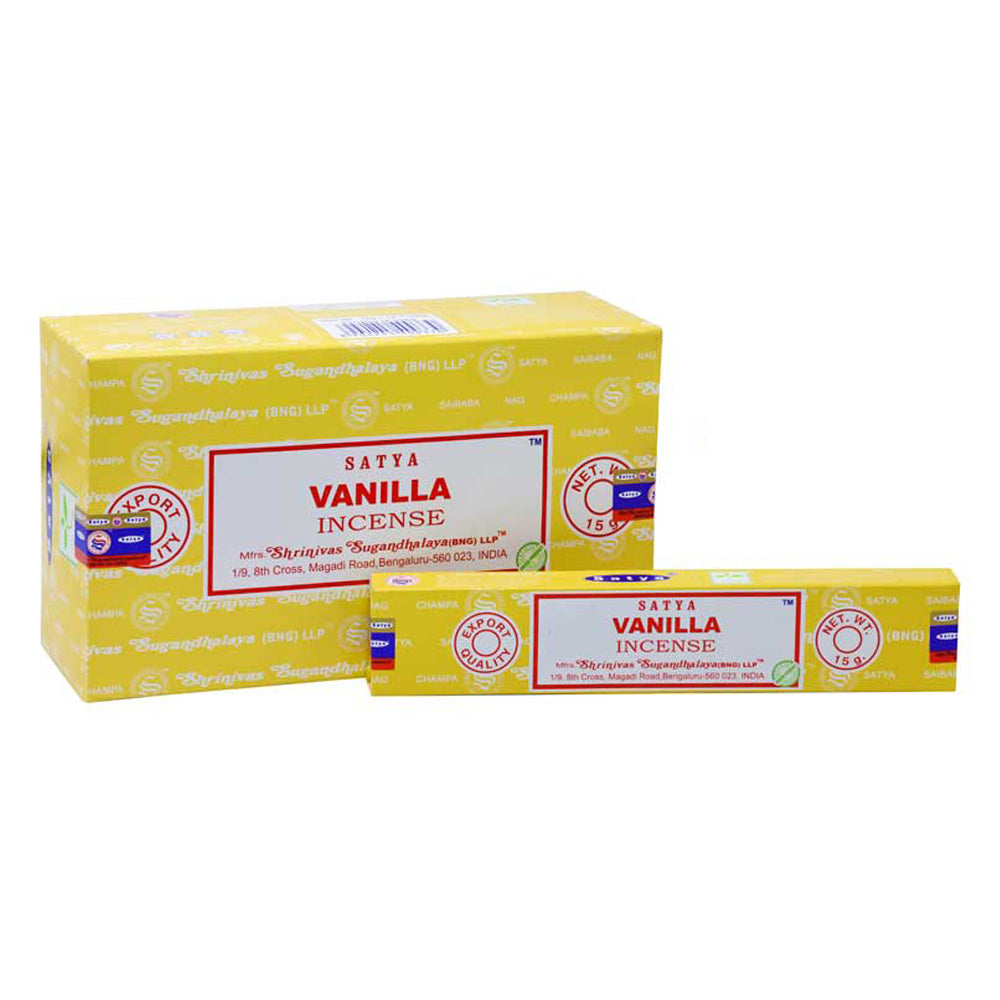 Satya Vanilla Incense Sticks