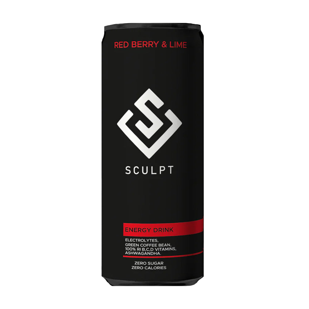 Sculpt Energy Drink Red Berry &amp; Lime