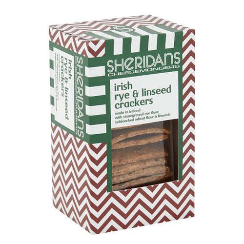Sheridans Rye &amp; Linseed Crackers