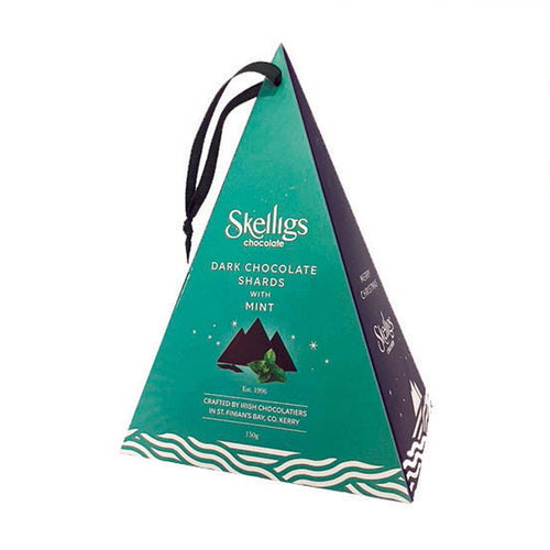 Skelligs Dark Chocolate Shards with Mint